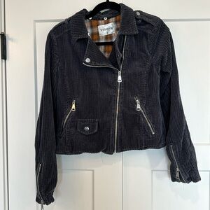 Corduroy Moto Jacket